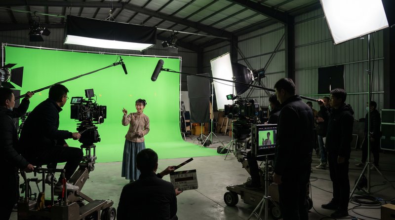 五一吃瓜网影视制作-绿幕拍摄视频